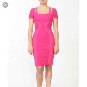 VERSACE Hot Pink Cocktail dress, IT Size 44
